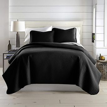 Lightweight Quilt Bedding Set With Pillow Shams Soft Easy Care Machine Washable