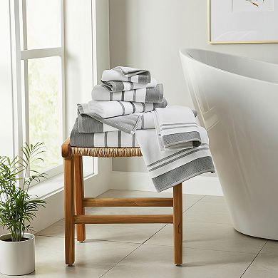 Luxury Cotton Bath Towel Set 6 Piece Ultra Soft Absorbent Durable Decorative