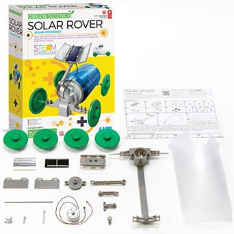 4M Green Science Solar Rover DIY Vehicle Building Kit