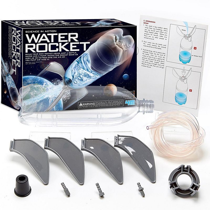 4M Science in Action Water Rocket Launcher Kit