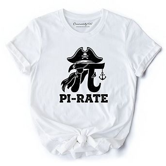 Pi 3.14 Pirate T-Shirt, Funny Math Pun Pi Day Tee