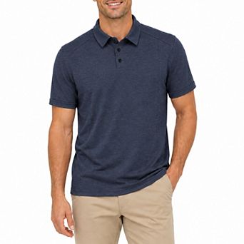 Men's Short Sleeve Polo Shirt Casual Button Collar T-Shirts