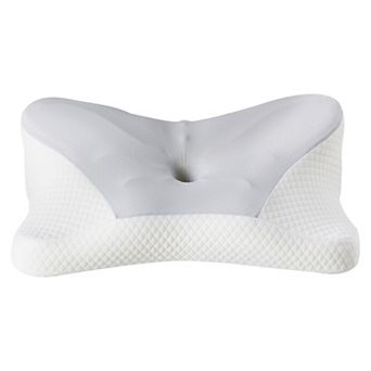 YIORTWO Ergonomic Memory Foam Cervical Pillow Dual Height Orthopedic Support Contour Pillow