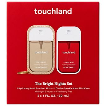 Touchland Special Edition Bright Nights Hand Sanitizer 2-Pack + Case