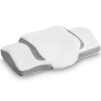 YIORTWO Contour Memory Foam Pillow Ergonomic Neck Support Cooling