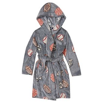 Kids 2-20 Lands' End Embossed Plush Robe
