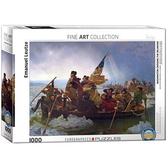 Eurographics Puzzles Washington Crossing the Delaware 1000 pc Fine Art Jigsaw Puzzle