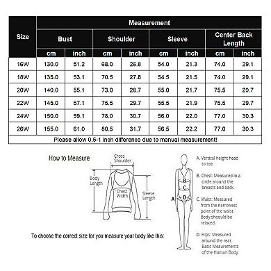 Zeagoo Plus Size Womens Crew Neck Fleece Pullover Long Sleeve Sweatshirts with Pockets