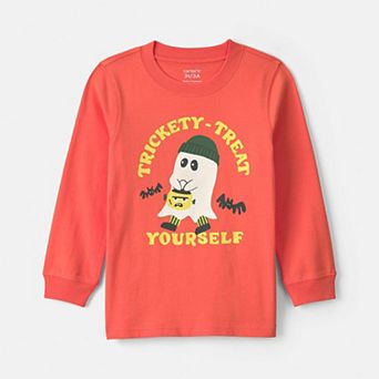 Toddler's Carter’s Trickety-Treat Yourself Glow in the Dark Graphic Tee