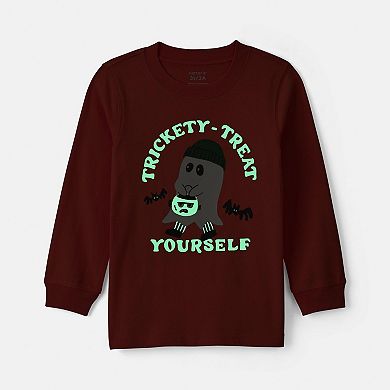 Toddler's Carter’s Trickety-Treat Yourself Glow in the Dark Graphic Tee