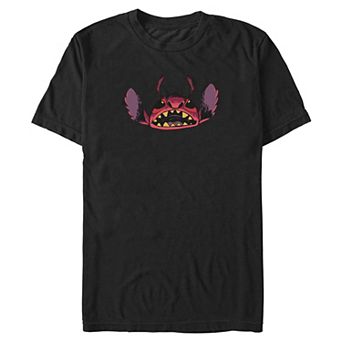 Big & Tall Disney's Lilo & Stitch Leroy Evil Face Graphic Tee