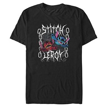 Big & Tall Disney's Lilo & Stitch Leroy Poster Graphic Tee