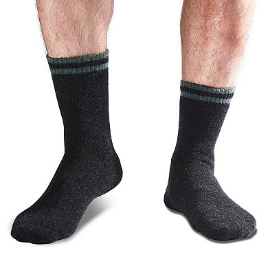 4 Pack Mens Merino Wool Warm Hiking Outdoor Soft Comfortable Socks