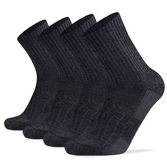90% Merino Wool Ankle Socks Arch Support Moisture Wicking All Season Casual Wear