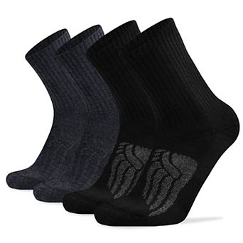 90% Merino Wool Ankle Socks Arch Support Moisture Wicking All Season Casual Wear