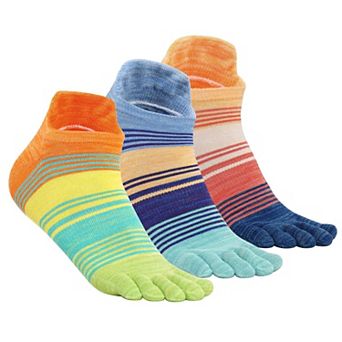 Five Finger Ankle Athletic Socks Breathable Moisture Wicking Blister Protection