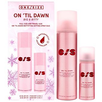 ONE/SIZE by Patrick Starrr On 'Til Dawn Mattifying Waterproof Setting Spray Big & Bitty Duo