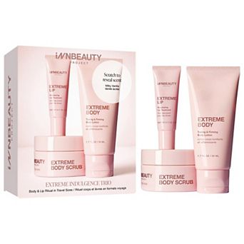 iNNBEAUTY PROJECT Extreme Indulgence Trio Holiday Exclusive Body + Lip Set