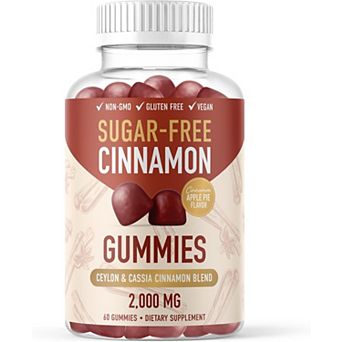 Sugar Free Cinnamon Gummies, 60 ct