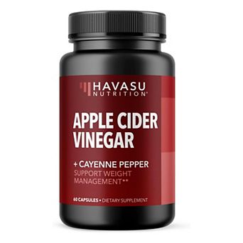 Apple Cider Vinegar Pills + Cayenne, Weight Loss, 60 ct