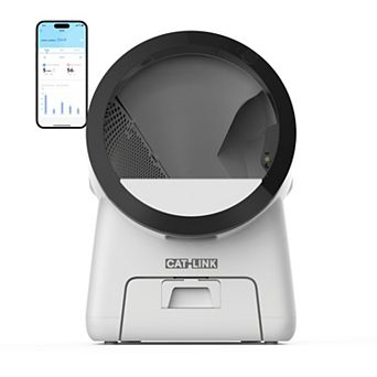 Scoop Robot Pro Smart Self-Cleaning Litter Box AI Health Monitor Odor Control with Litter Refiller