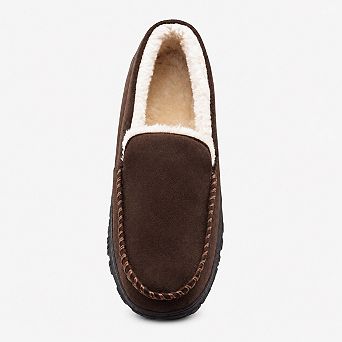 Hard Sole Moccasin Slippers Men