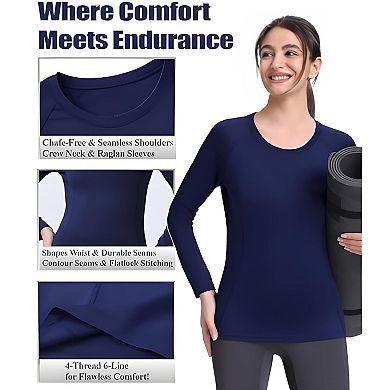 4 PCS Women's Compression Shirts
