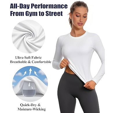 4 PCS Women's Compression Shirts