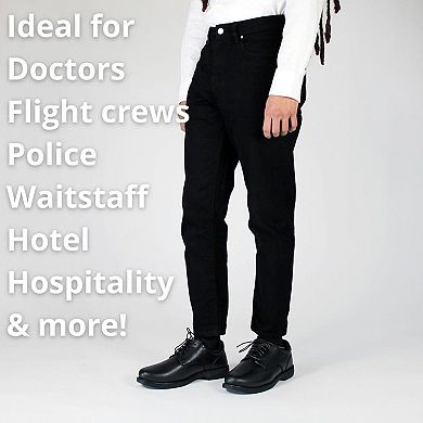 Men's Black Dress Oxfords