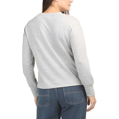 Comfortable Crew Neck Top