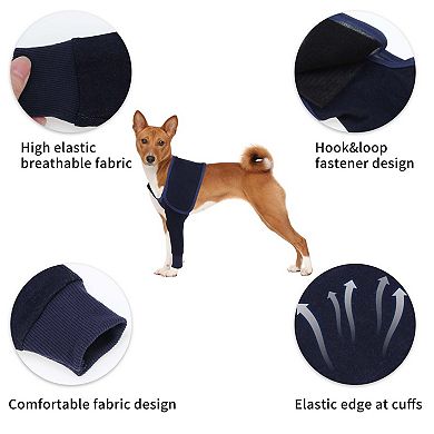 1Pc Left Front Leg Sleeves for Dog, Single Front Leg Recovery Sleeve Dog