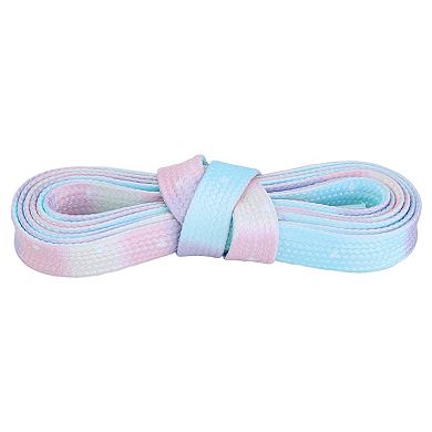 2 Pair Flat Colorful Shoelaces Tie Dye Shoe Laces for Sneakers Boots 62.99"