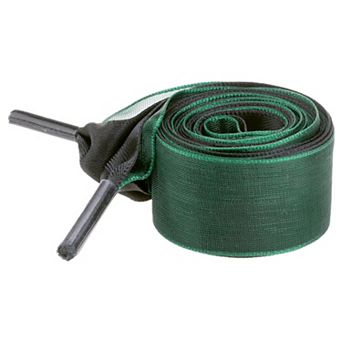 1 Pair Satin Ribbon Double Layered Flat Snow Yarn Shoe Laces for Women 55.12"