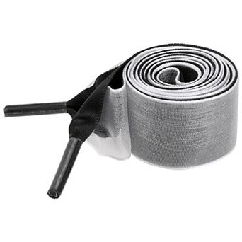 1 Pair Satin Ribbon Double Layered Flat Snow Yarn Shoe Laces for Women 55.12"