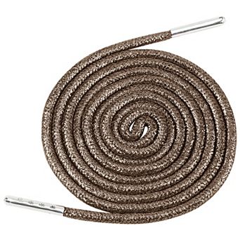 2 Pairs Round Metallic Glitter Shoelaces for Sneakers Shoes Boot 62.99"