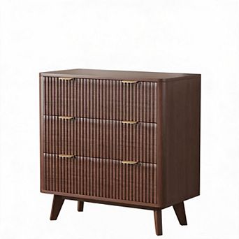 32" Width Modern Nightstands with Faux Marble Top