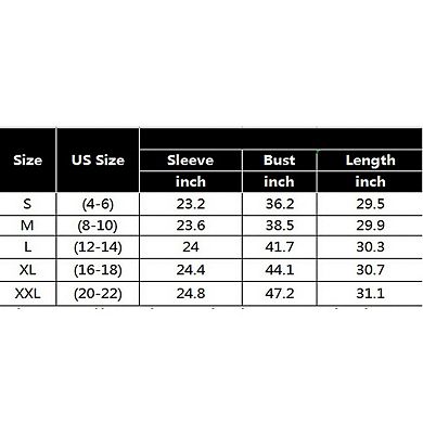 Kojooin Open Front Lapel Pocket Long Sleeve Casual Cardigan Outerwear Jacket