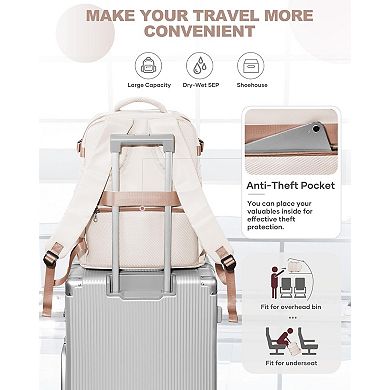 20l Travelpack Carry On Laptop Backpack Gym Bag Teacher Personal Item Airplane Accessories