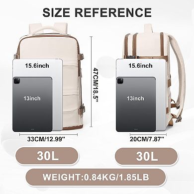 30l Travel Backpack Carry On Hiking Daypack Personal Item