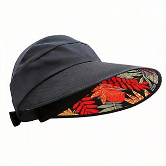 Sun Hat Women Wide Brim UV Protection Beach Packable Visor