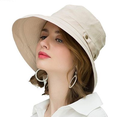 Sun Hat UPF50+ Packable Beach Travel Cap Button
