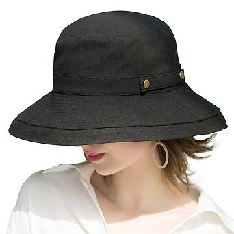 Sun Hat UPF50+ Packable Beach Travel Cap Button