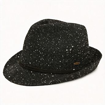 Women's Fedora Sun Hat UPF 50+ Packable Short Brim Woven