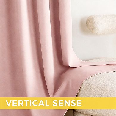 2 Panels Blackout Curtains Thermal Noise Reducing Grommet Window Drapes
