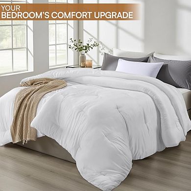 Down Alternative Comforter with Corner Tabs, Soft All-Season Queen Duvet Insert