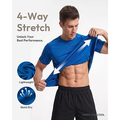 Men's Quick Dry Athletic Workout T-Shirt