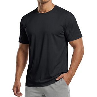 Men Dry Fit Athletic Workout T-Shirt