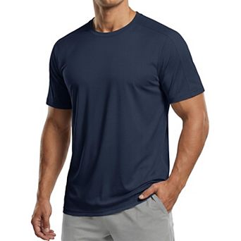 Men Dry Fit Athletic Workout T-Shirt