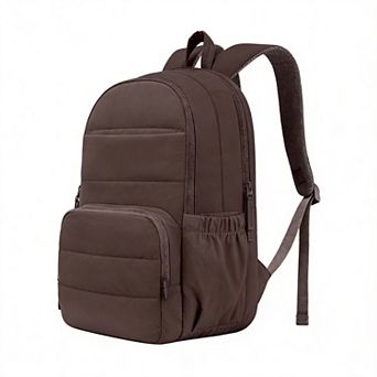 Women Quilted Laptop Backpack Travel College Bookbag