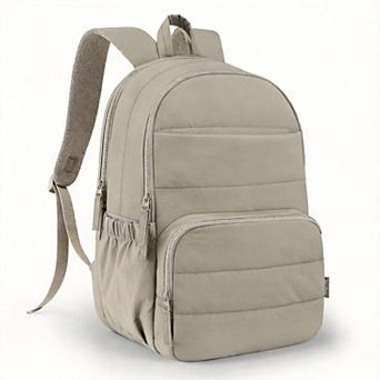 Women Quilted Laptop Backpack Travel College Bookbag